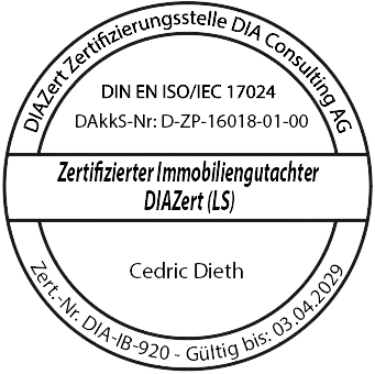 Stempel DIA Zert 2025